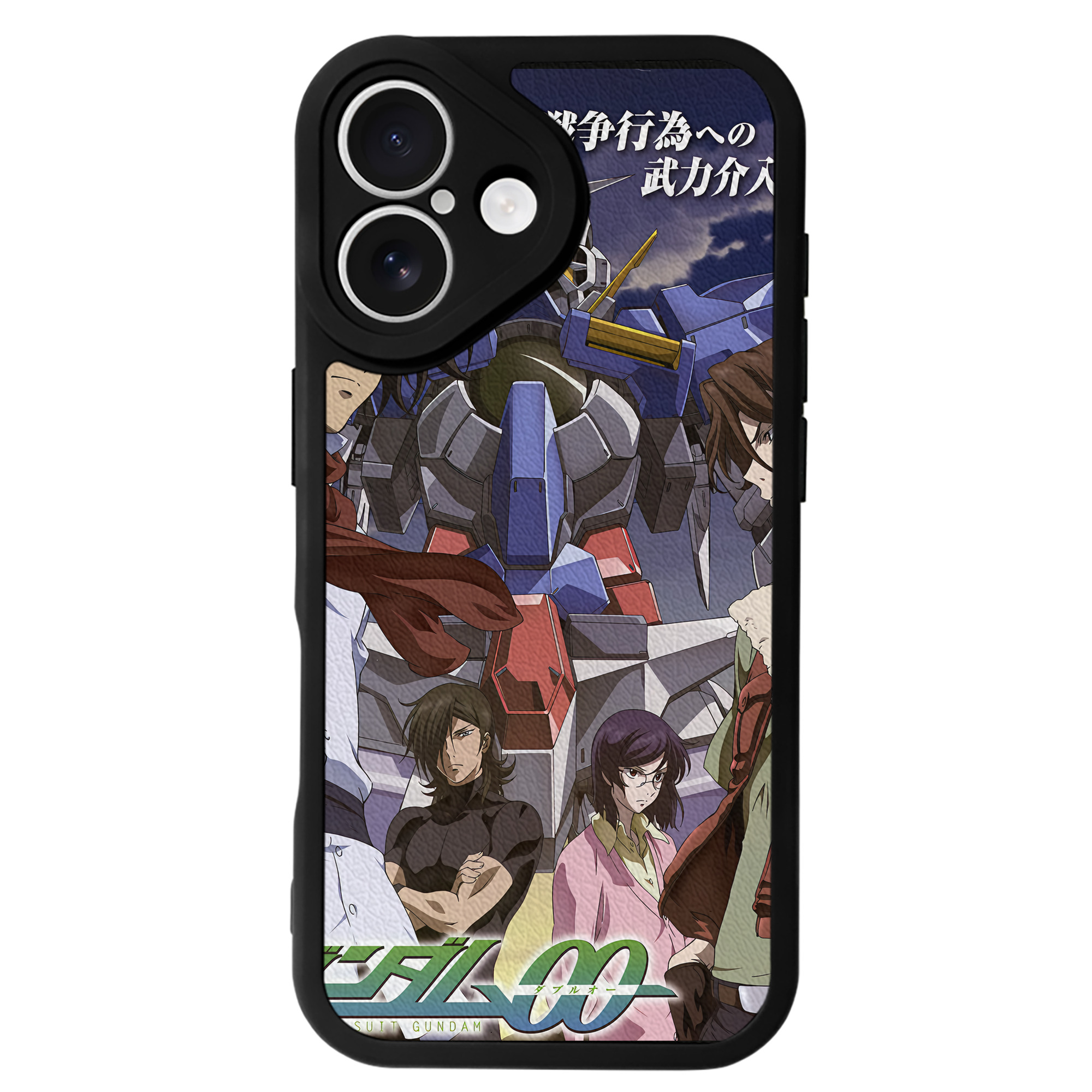 （画像用） 機動戦士ガンダム Mobile Suit Gundam 【iPhone 16シリーズ対応】シリコンスマホケース（レザー調） 材質：シリコン